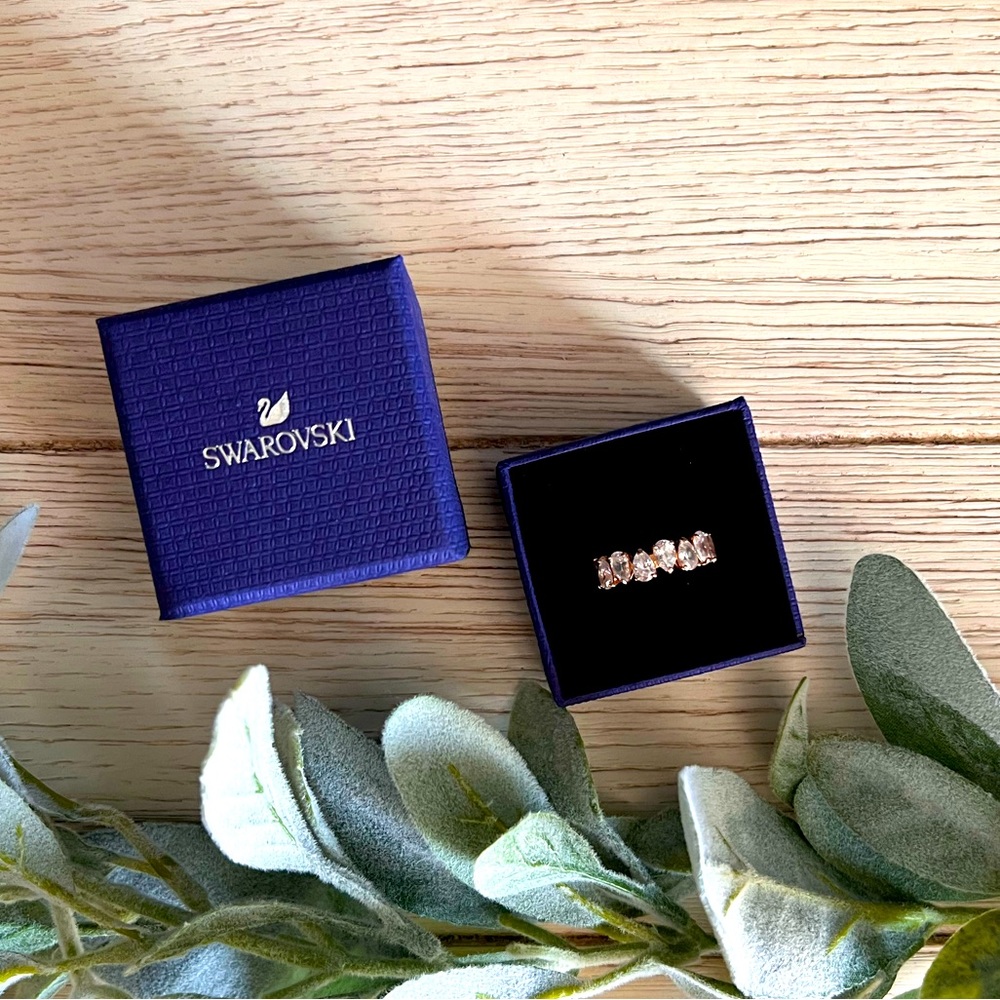 NWT Swarovski Vittore Ring, Size 55